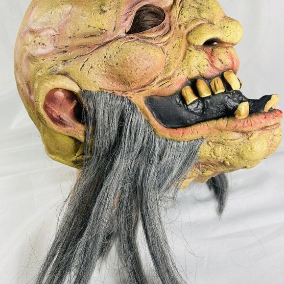 Vintage 2001 The Paper Magic Group Halloween Rubber Mask Hillbilly - Picture 5 of 10
